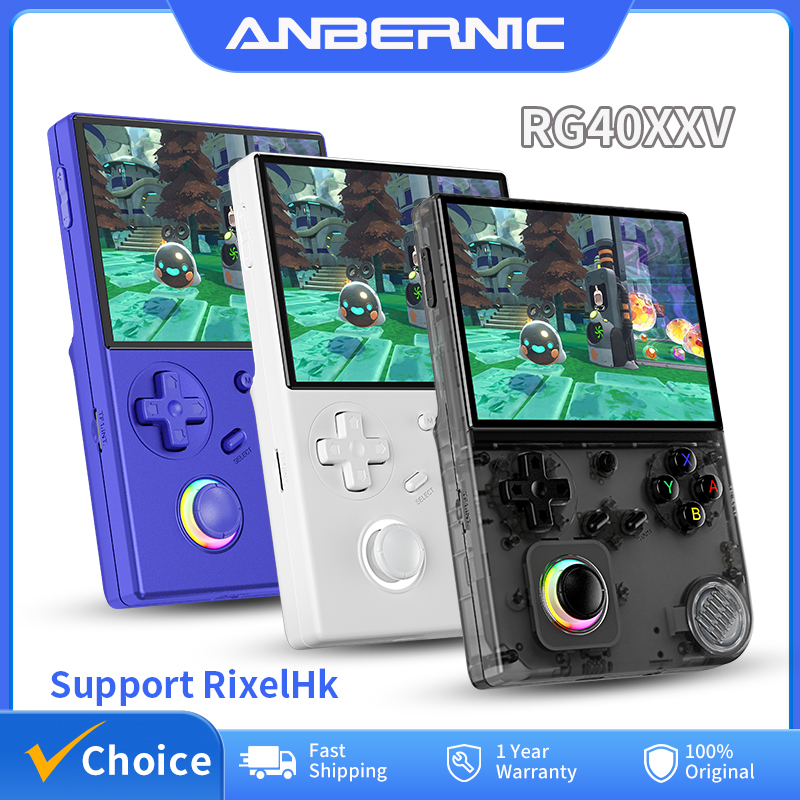 Retro Gaming Device - ANBERNIC RG40XXV Retro Handheld Game Console