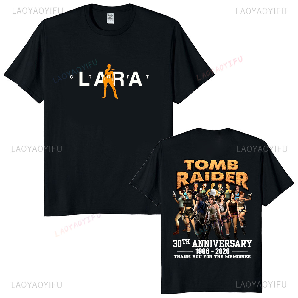 Retro Gaming Gamestop - Tomb Raider 30th Anniversary Unisex Vintage