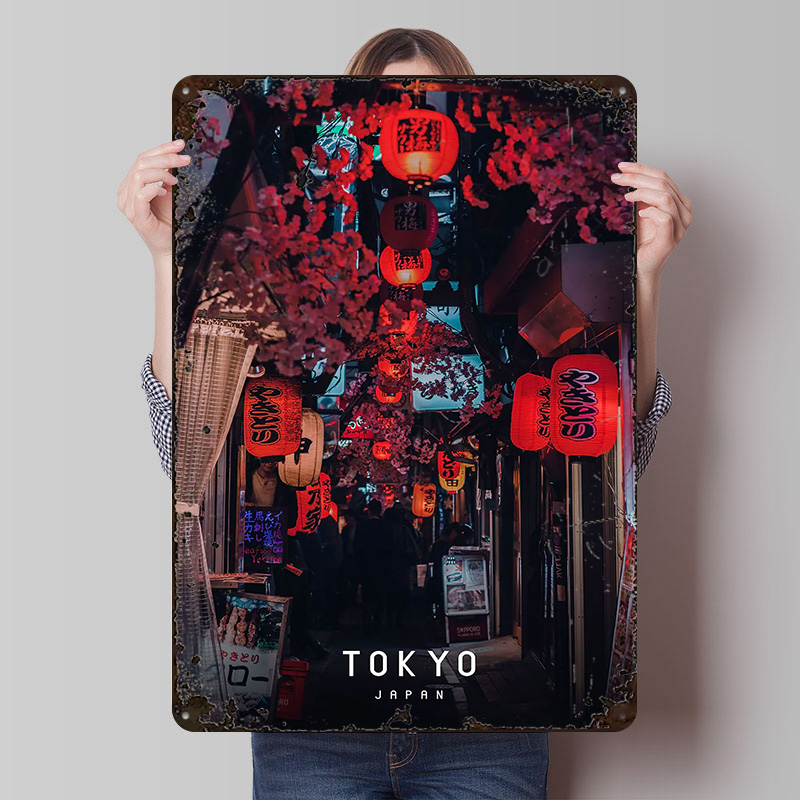 Retro Gaming Tokyo - Tokyo Printed Posters Customizable Wall Art