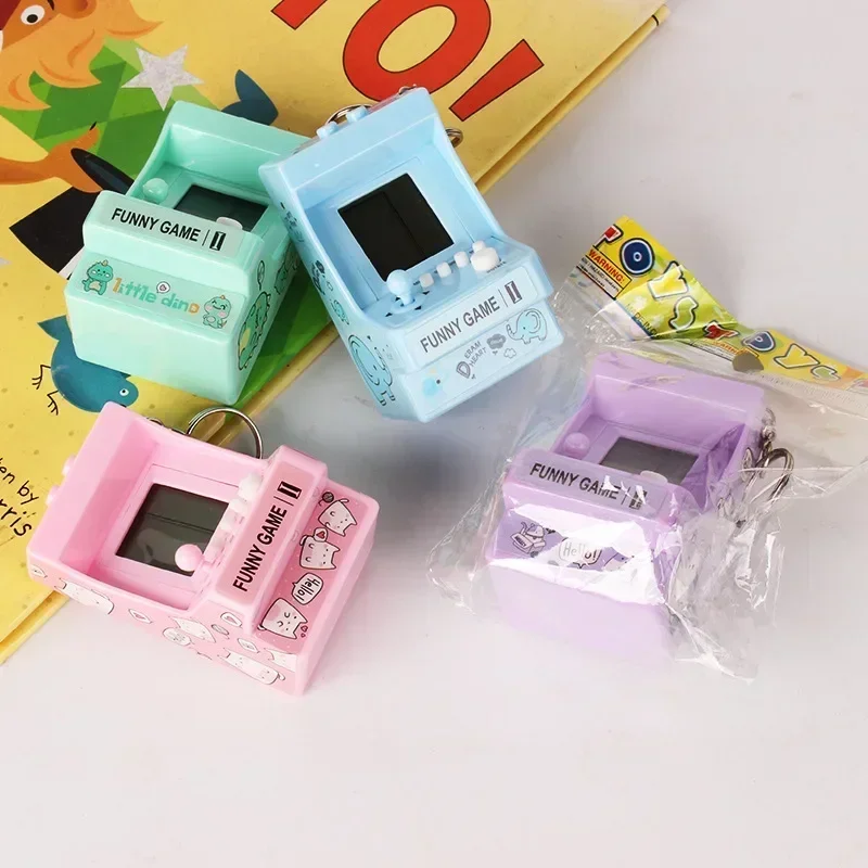 Retro Gaming Universe - Portable Mini Pocket Keychain Ring Built-in