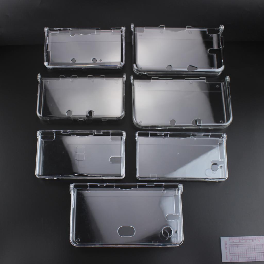 Game Boy Cartridge Holder - 8models 1pc Plastic Clear Crystal Protective