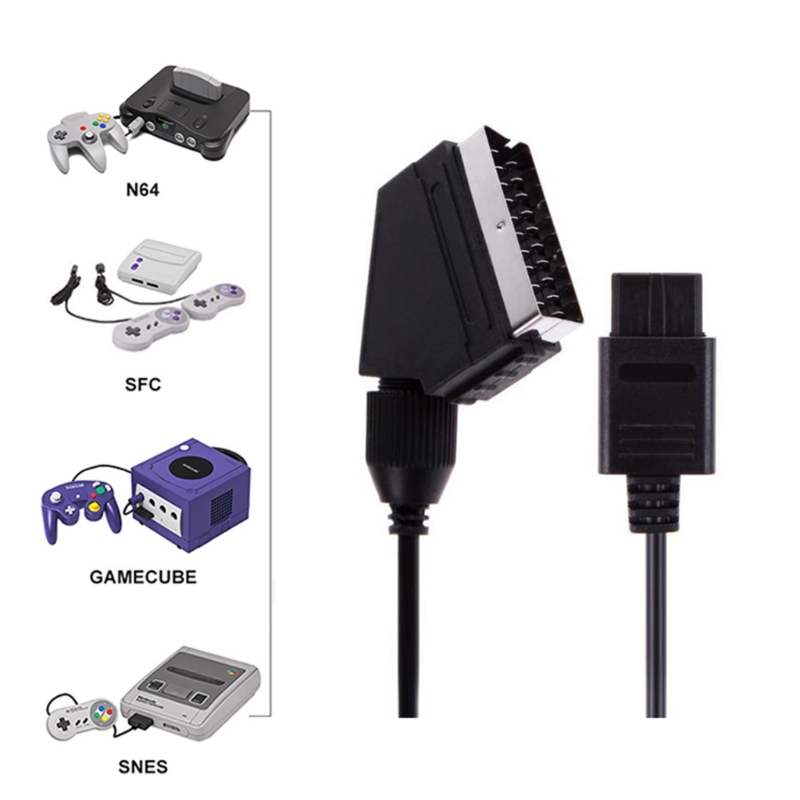 Retro Gaming Universe - AV Connector Cable Retro- Gamepad SCART