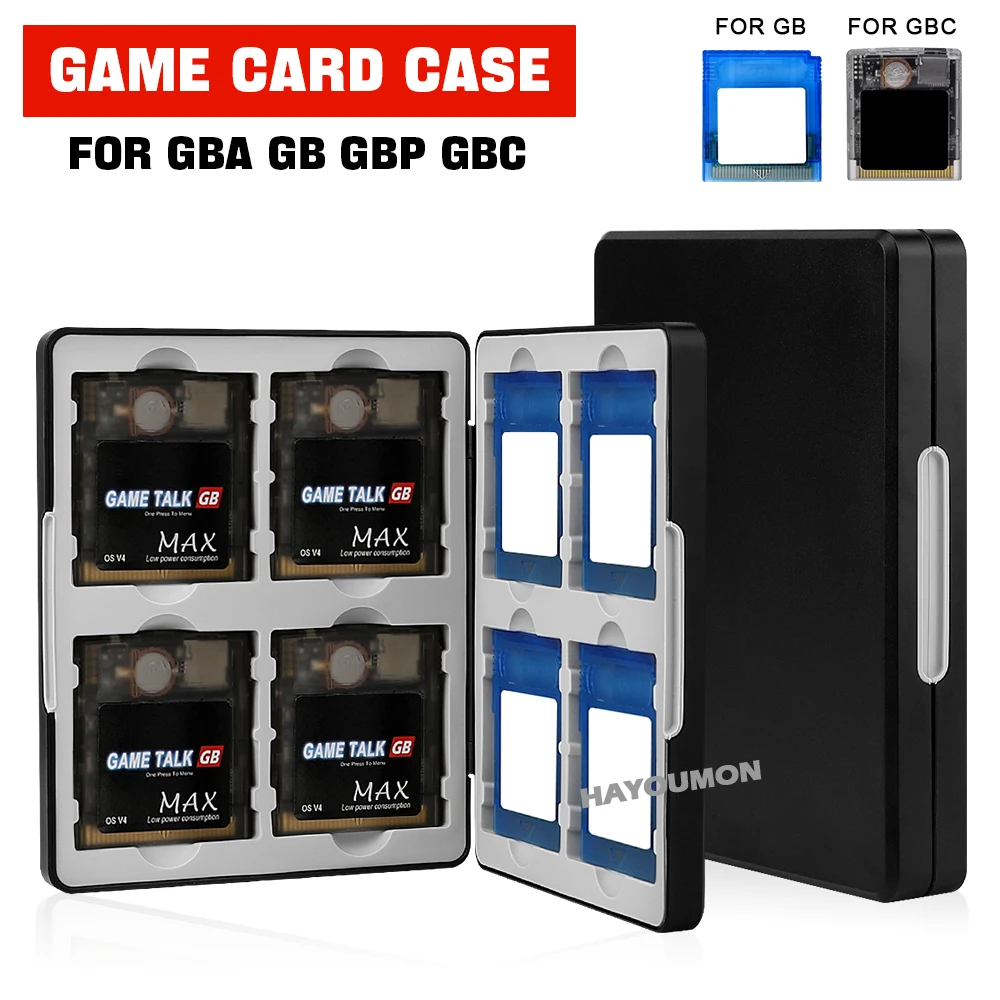 Game Boy Cartridge Holder - Black For GBC/GB/GBA SP Game Card