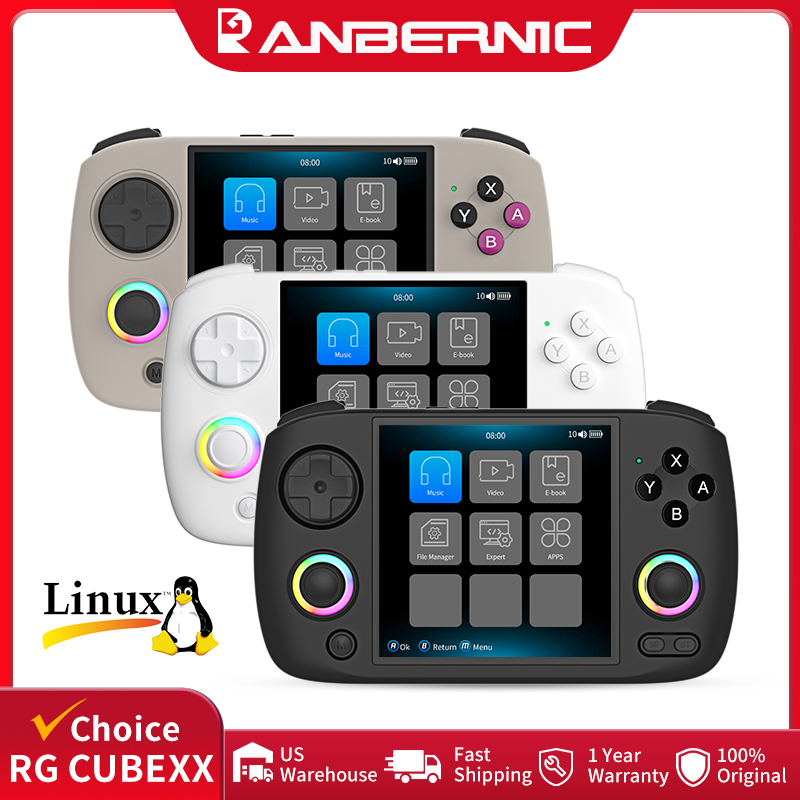 Retro Gaming Monitor - ANBERNIC RG CubeXX Handheld Games Console
