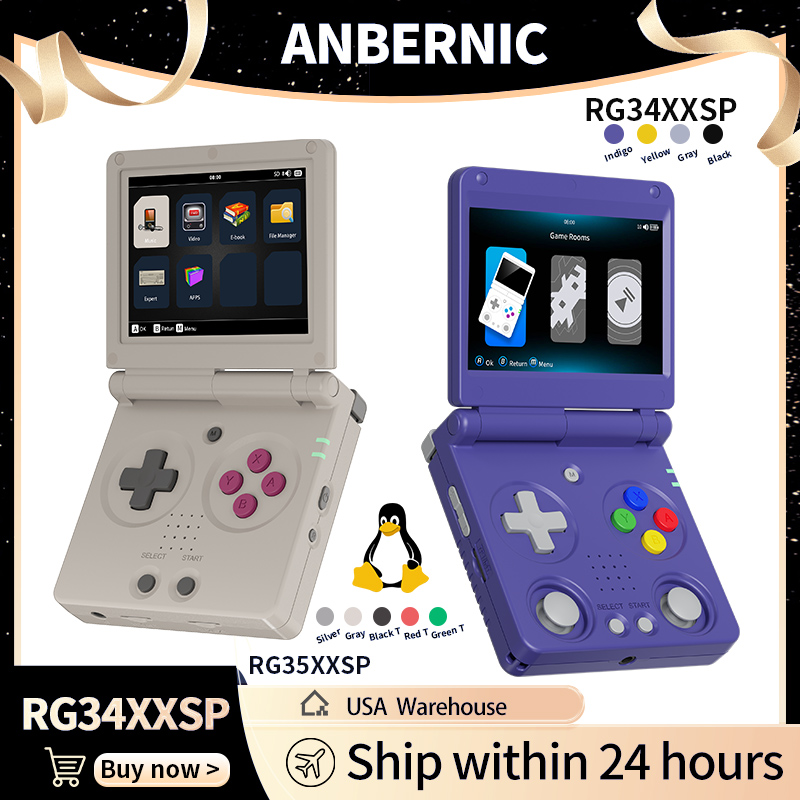 Anbernic RG34XXSP RG35XXSP Fli - Retro Gaming Monitor recension och pris