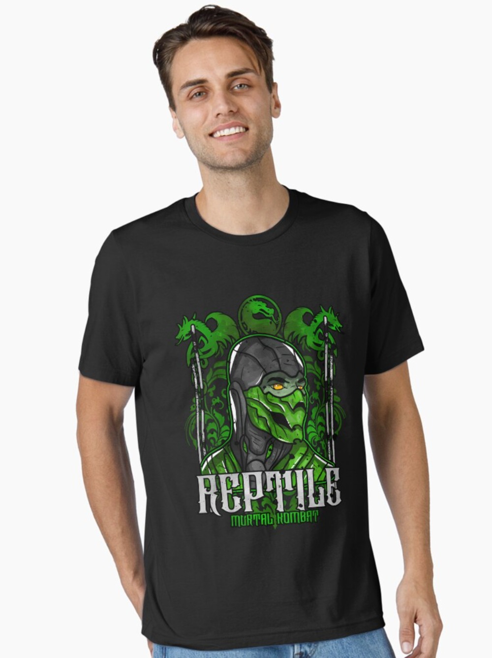 Mortal Kombat Reptile Portrait - Retro Gaming Gamestop recension och pris