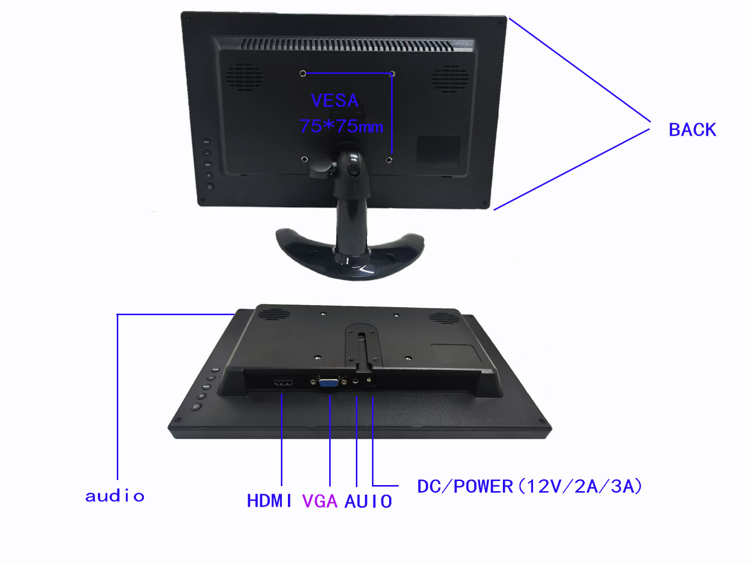 11.6 Inch TFT LCD Monitor With - Retro Gaming Monitor recension och pris