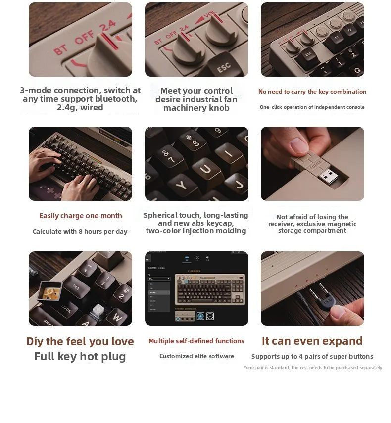 Retro87C64 retro mechanical ga - Retro Gaming Universe recension och pris