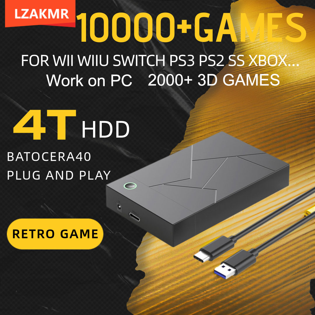Retro Gaming GameForge 4TB Bat - Retro Gaming Universe recension och pris