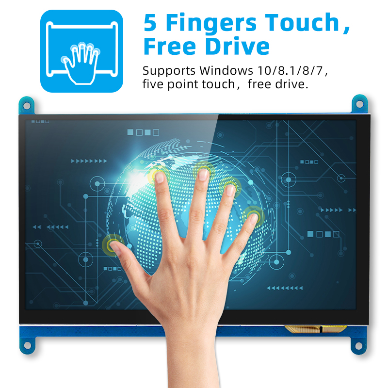 7 Inch Touch Screen 1024*600 I - Retro Gaming Monitor recension och pris