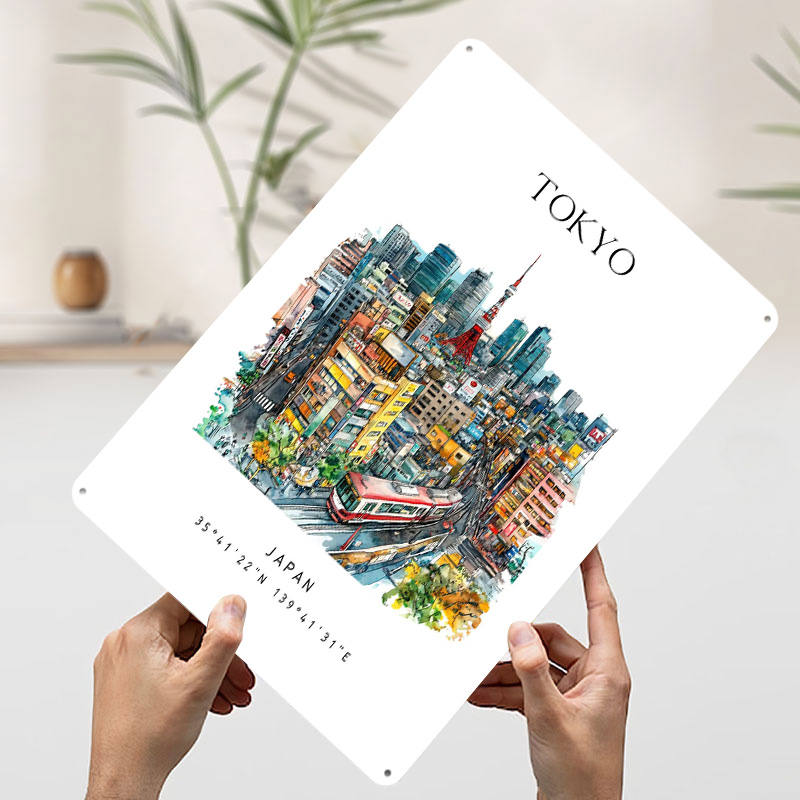 Tokyo Japan Travel Printed Pos - Retro Gaming Tokyo recension och pris