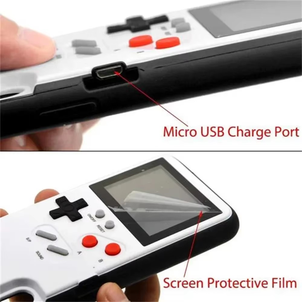 For iPhone 14 16 15 12 13 Pro  - Retro Gaming Projector recension och pris