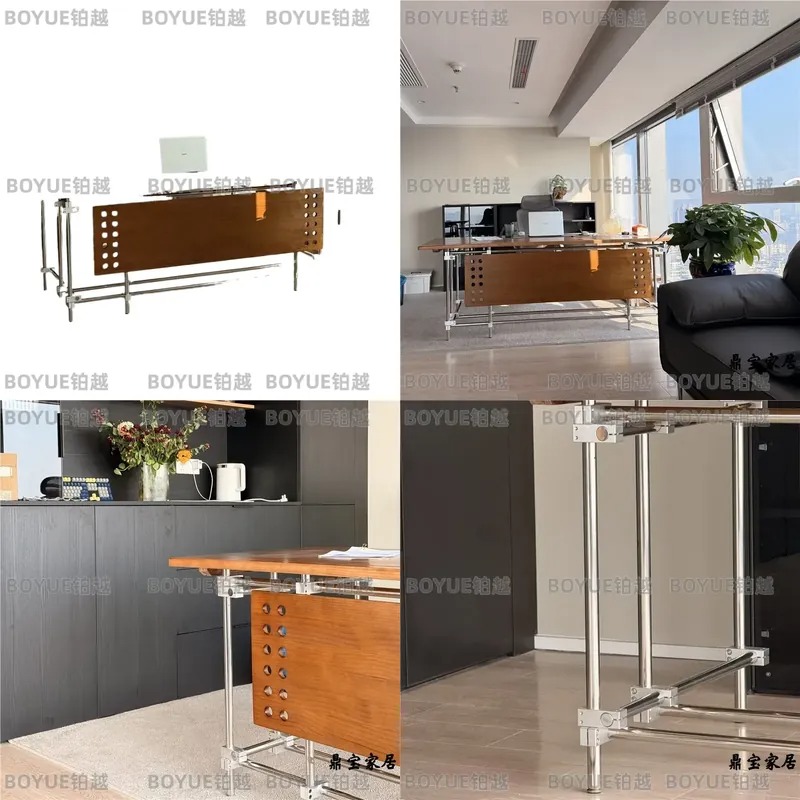 Bauhaus Solid Wood Desk Retro  - Retro Gaming Desk Setup recension och pris