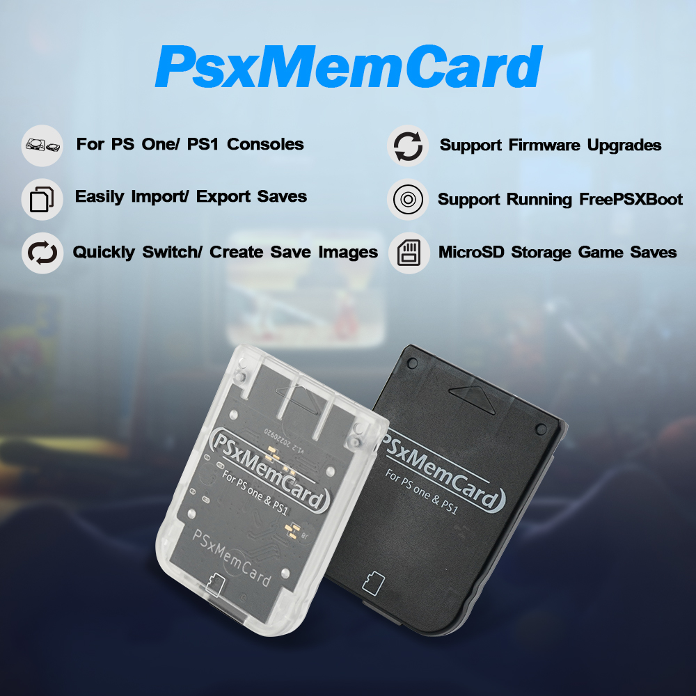 PSxmemcard Save Game Data Stor - Memory Card Ps1 recension och pris