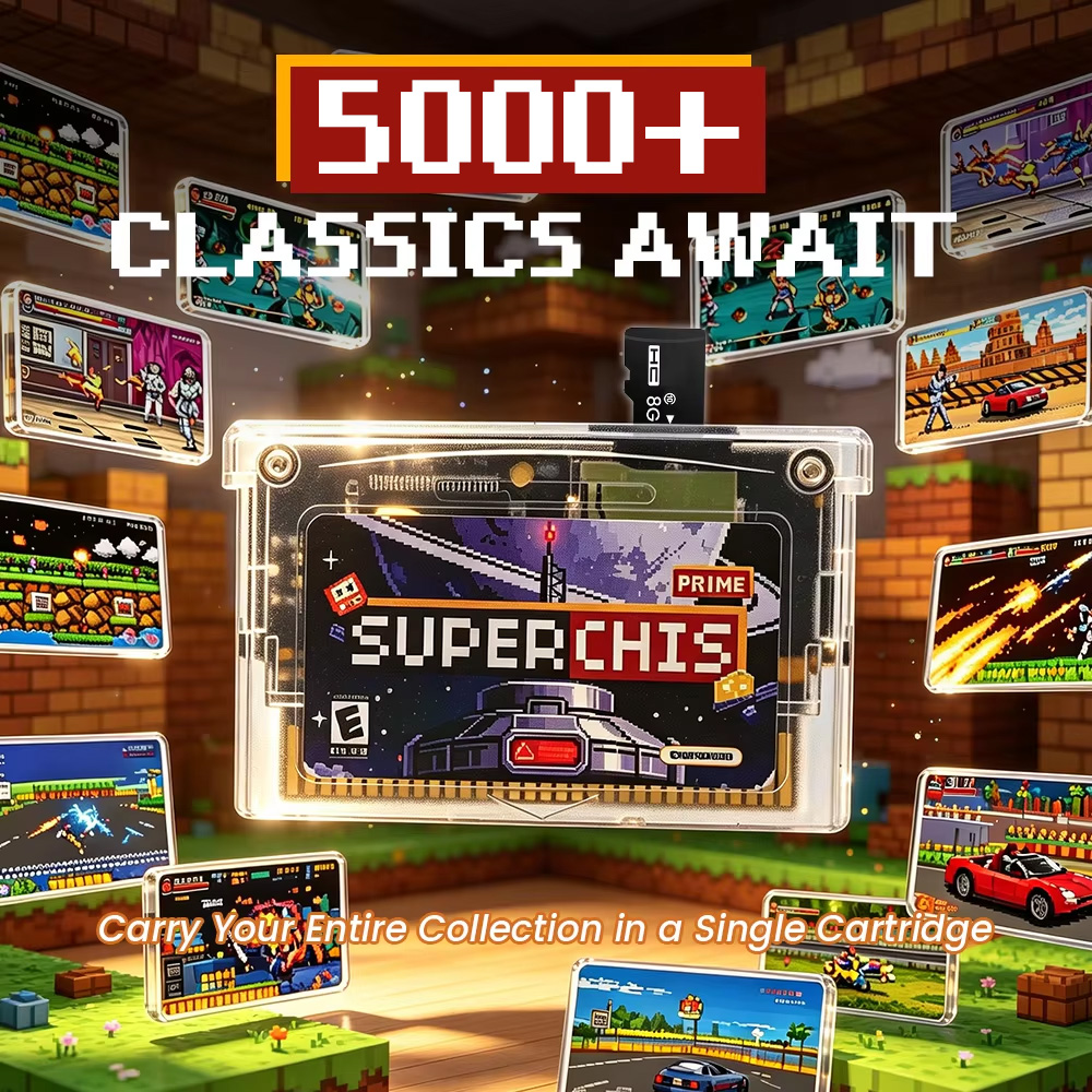 Retro Superchis Flash Game Car - Retro Gaming Unit recension och pris