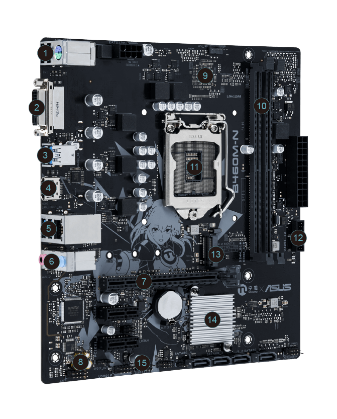 ASUS B460M-N Motherboard Intel - Intel Cpu Core I5 recension och pris