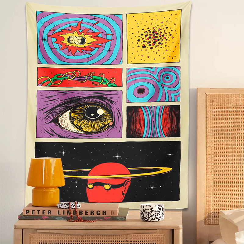VIKAMA Psychedelic Collage Art - Retro Gaming Universe recension och pris