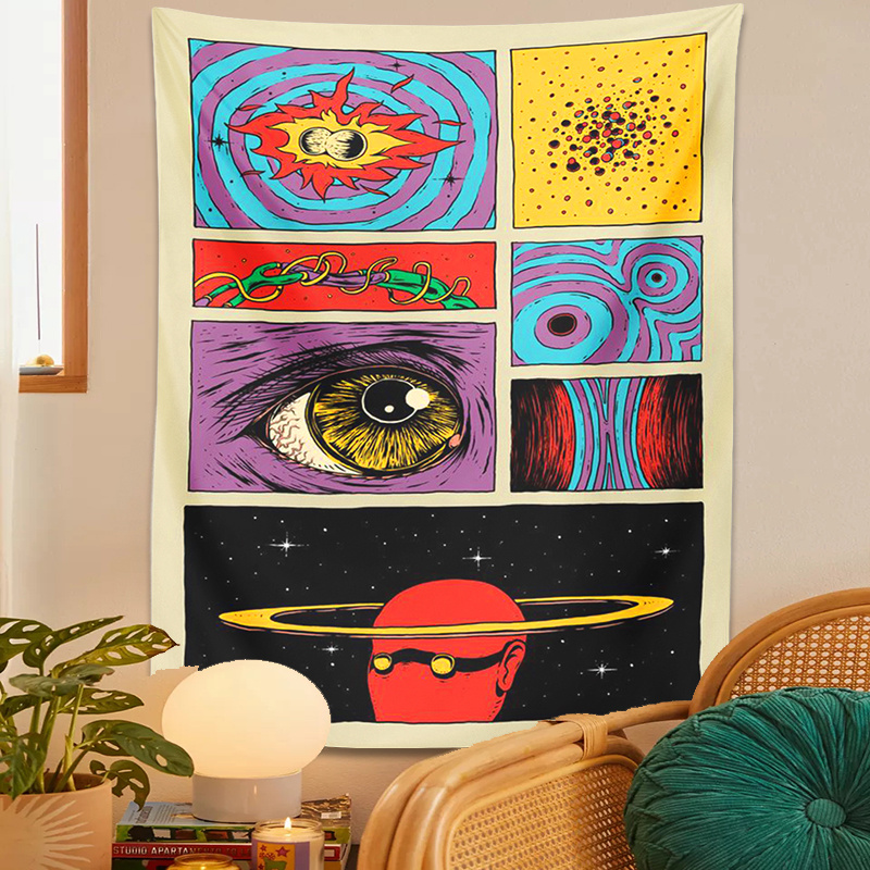 VIKAMA Psychedelic Collage Art - Retro Gaming Universe recension och pris