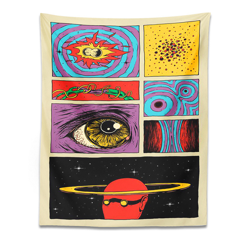 VIKAMA Psychedelic Collage Art - Retro Gaming Universe recension och pris