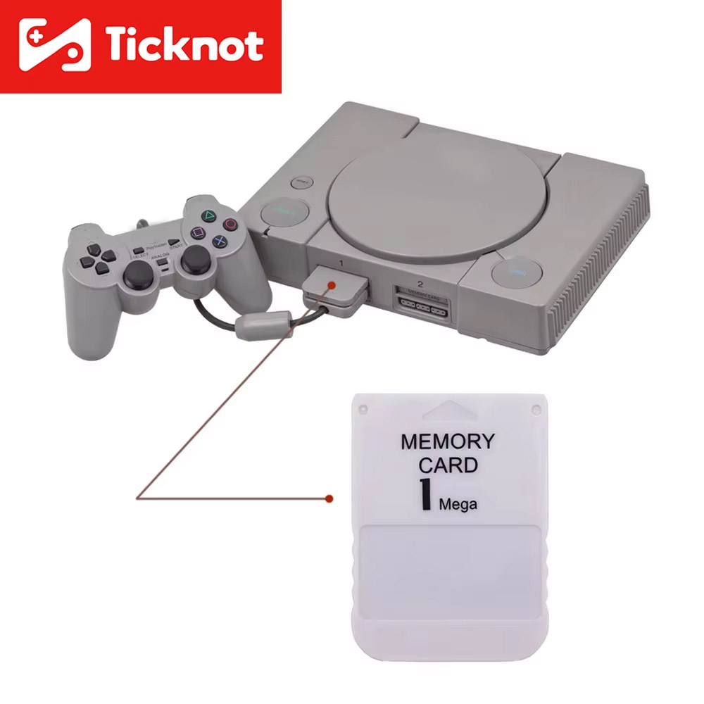 TicKnot 1MB Memory Card  1 Meg - Memory Card Ps1 recension och pris