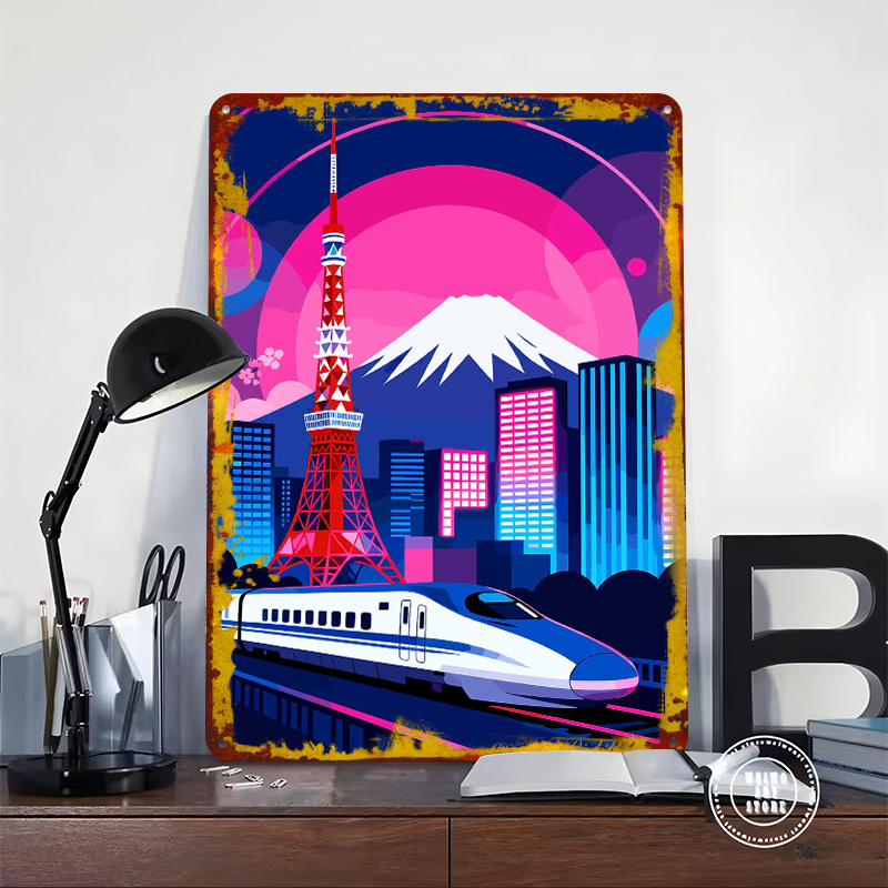 Tokyo Cityscape With Bullet Tr - Retro Gaming Tokyo recension och pris