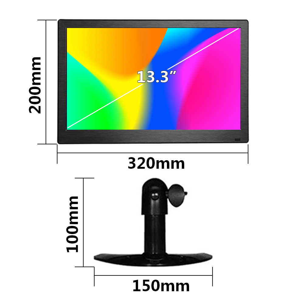 13.3-inch High-Definition 1366 - Retro Gaming Monitor recension och pris