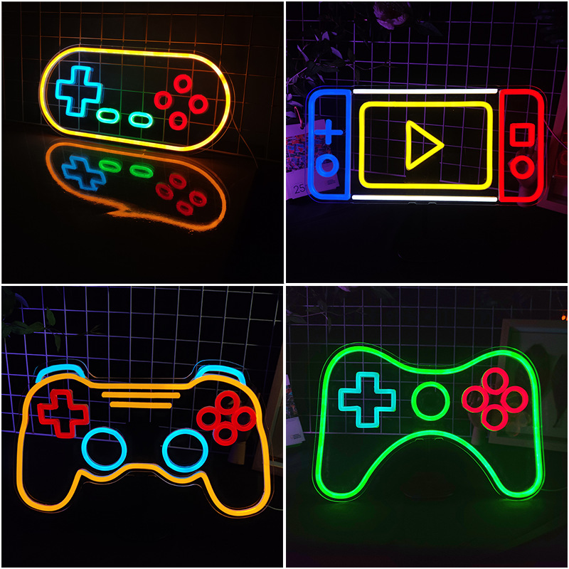Arcade Neon Sign LED Game Room - Retro Gaming Projector recension och pris