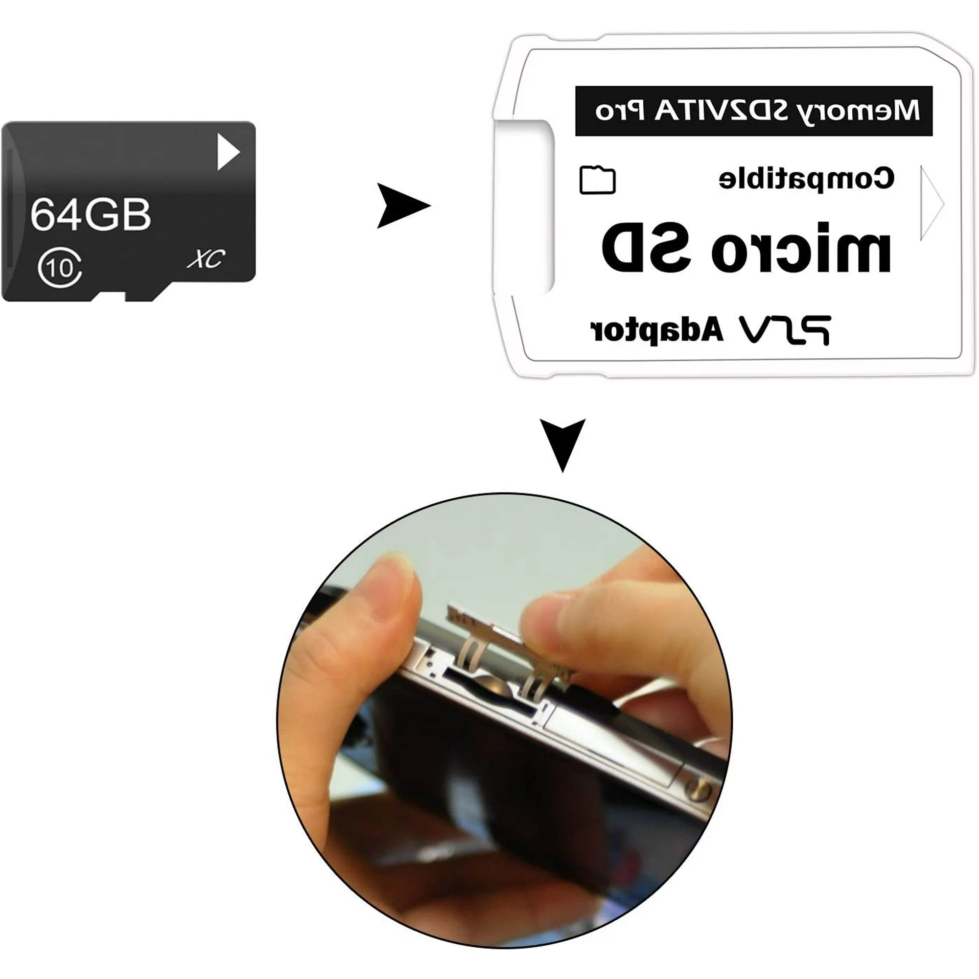 Sd2Vita Pro Adapter 3.0 Compat - Memory Card Ps1 recension och pris