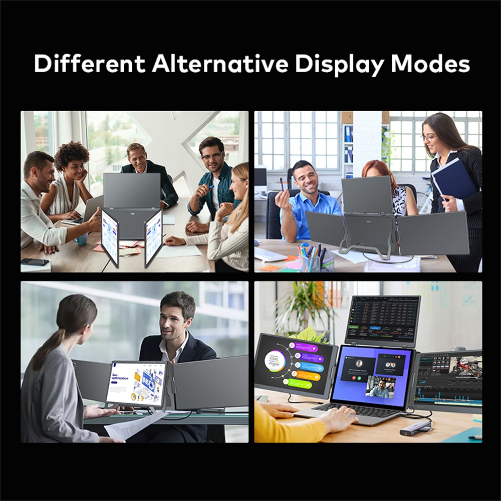 Triple Screen Portable LCD Bac - Retro Gaming Monitor recension och pris
