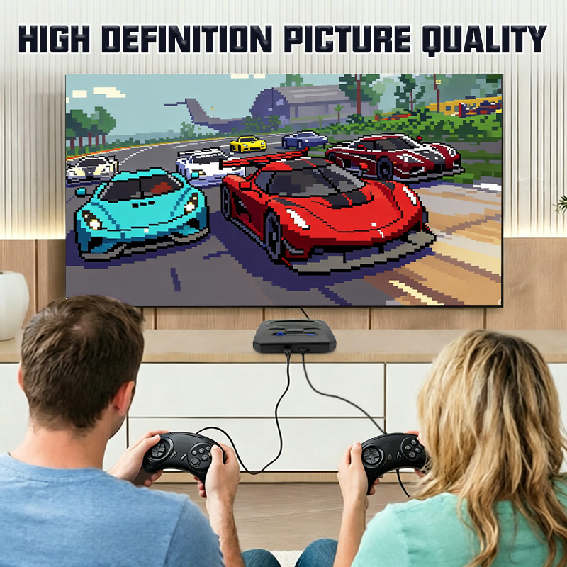 16Bit Retro Game Console 4K HD - Retro Gaming Device recension och pris