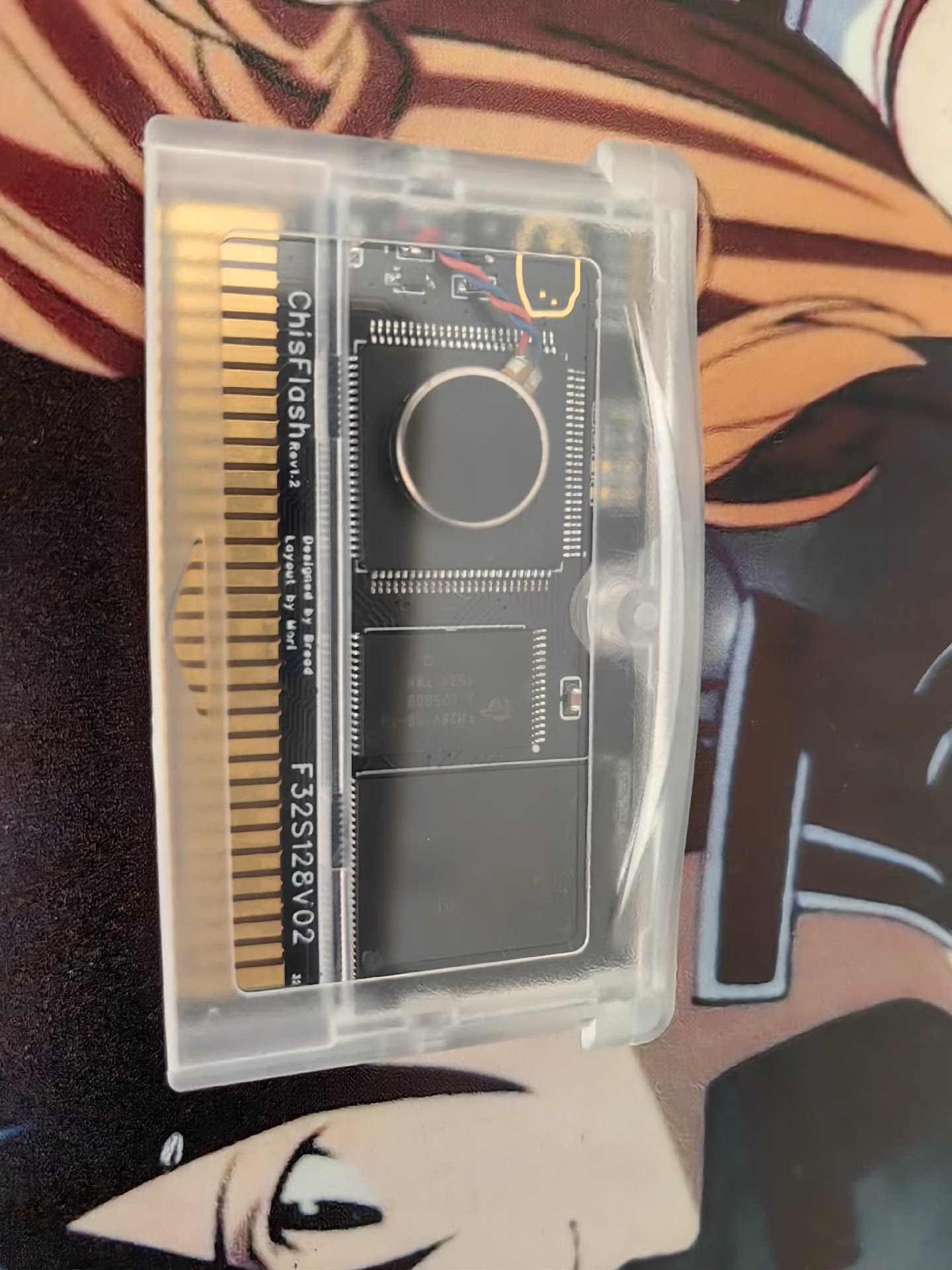 ChisFlash V1.2 FRAM Rumble Car - Game Boy Cartridge Holder recension och pris