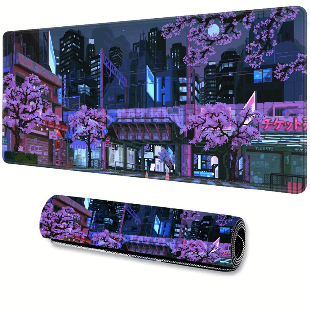 Retro Vaporwave Mousepad Neon  - Retro Gaming Tokyo recension och pris