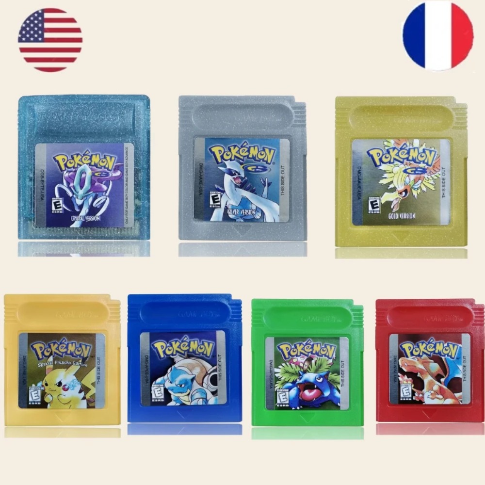 GBC 16 bit Pok é mon game cart - Retro Gaming Kit recension och pris