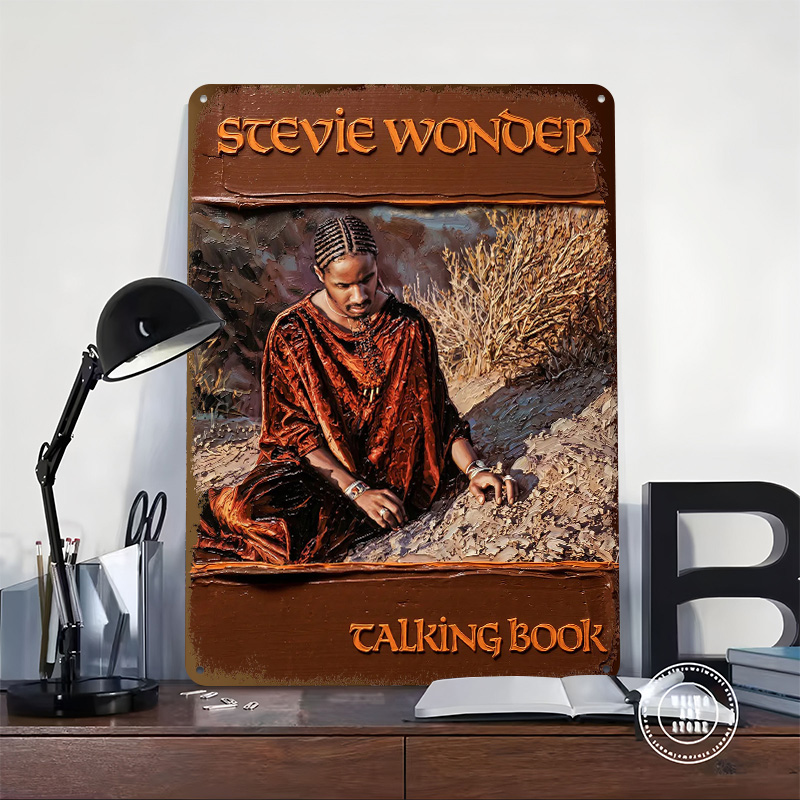 Talking Book Album Cover Art P - Retro Gaming Talk recension och pris
