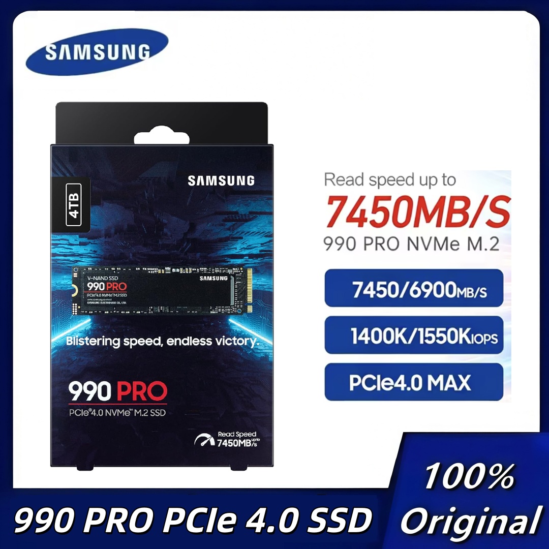 100% Samsung 990 PRO 1TB 2TB 4 - Samsung Ssd 990 Pro recension och pris