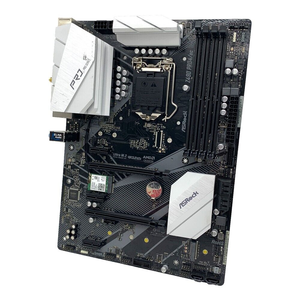 Asrock Z490 PRO4/AC Motherboar - Intel Cpu Core I5 recension och pris