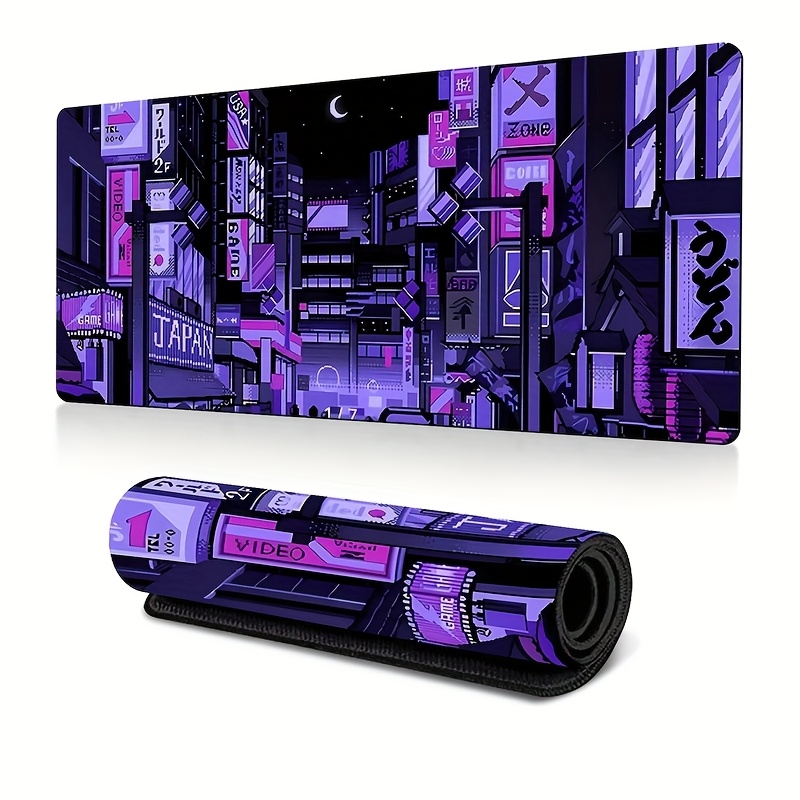 XXL Tokyo Street Desk Mat,Vibr - Retro Gaming Desk Setup recension och pris