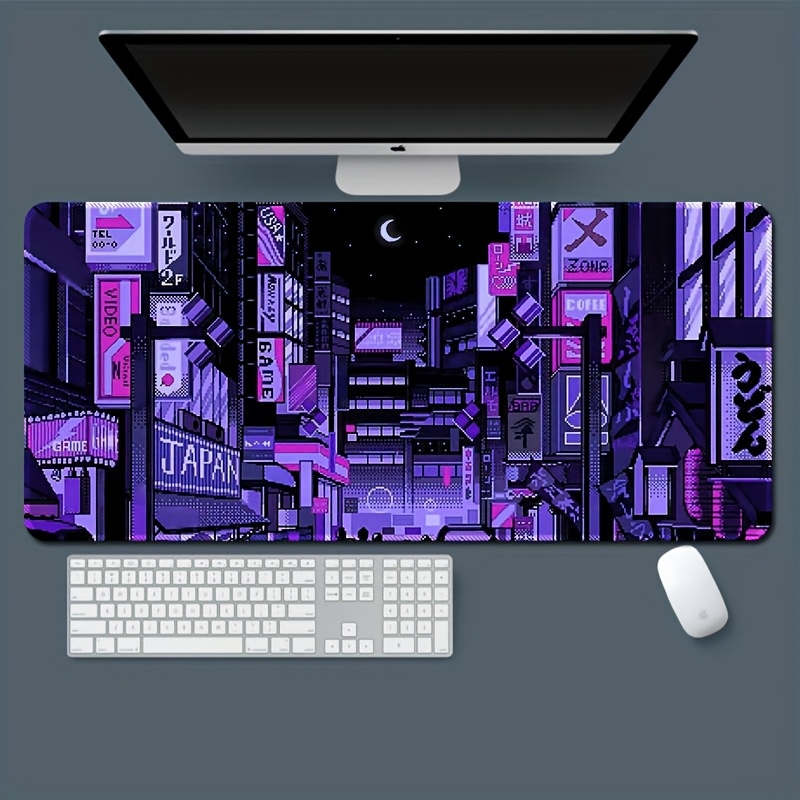 XXL Tokyo Street Desk Mat,Vibr - Retro Gaming Desk Setup recension och pris