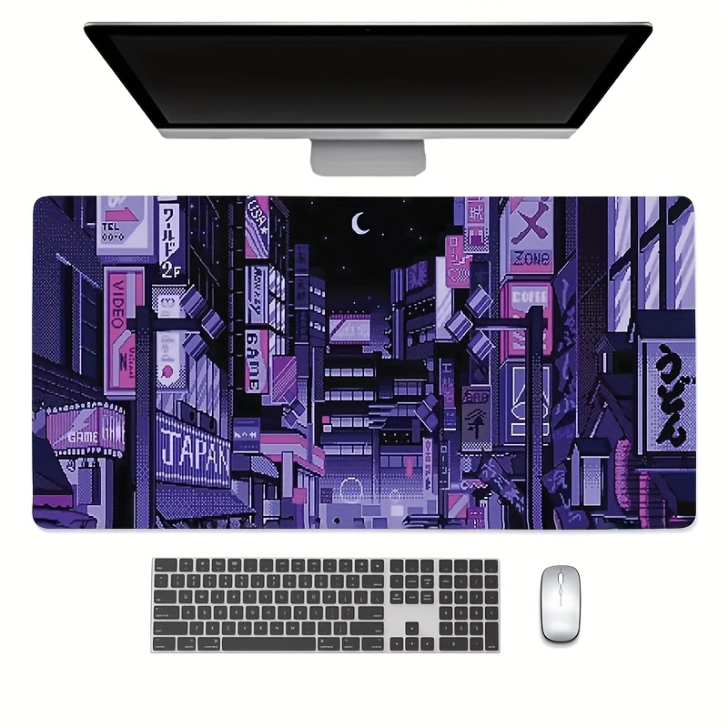 XXL Tokyo Street Desk Mat,Vibr - Retro Gaming Desk Setup recension och pris
