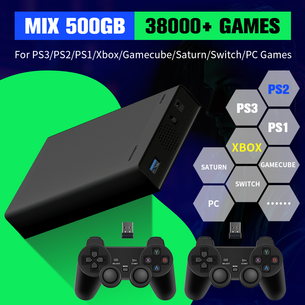 500G Game Hard Drive With 3800 - Retro Gaming Devices recension och pris