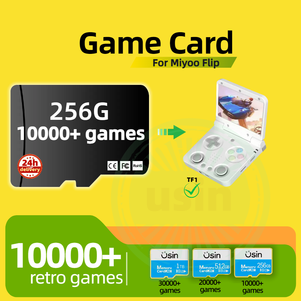 Game Card For Miyoo Flip 30000 - Retro Gaming Kit recension och pris