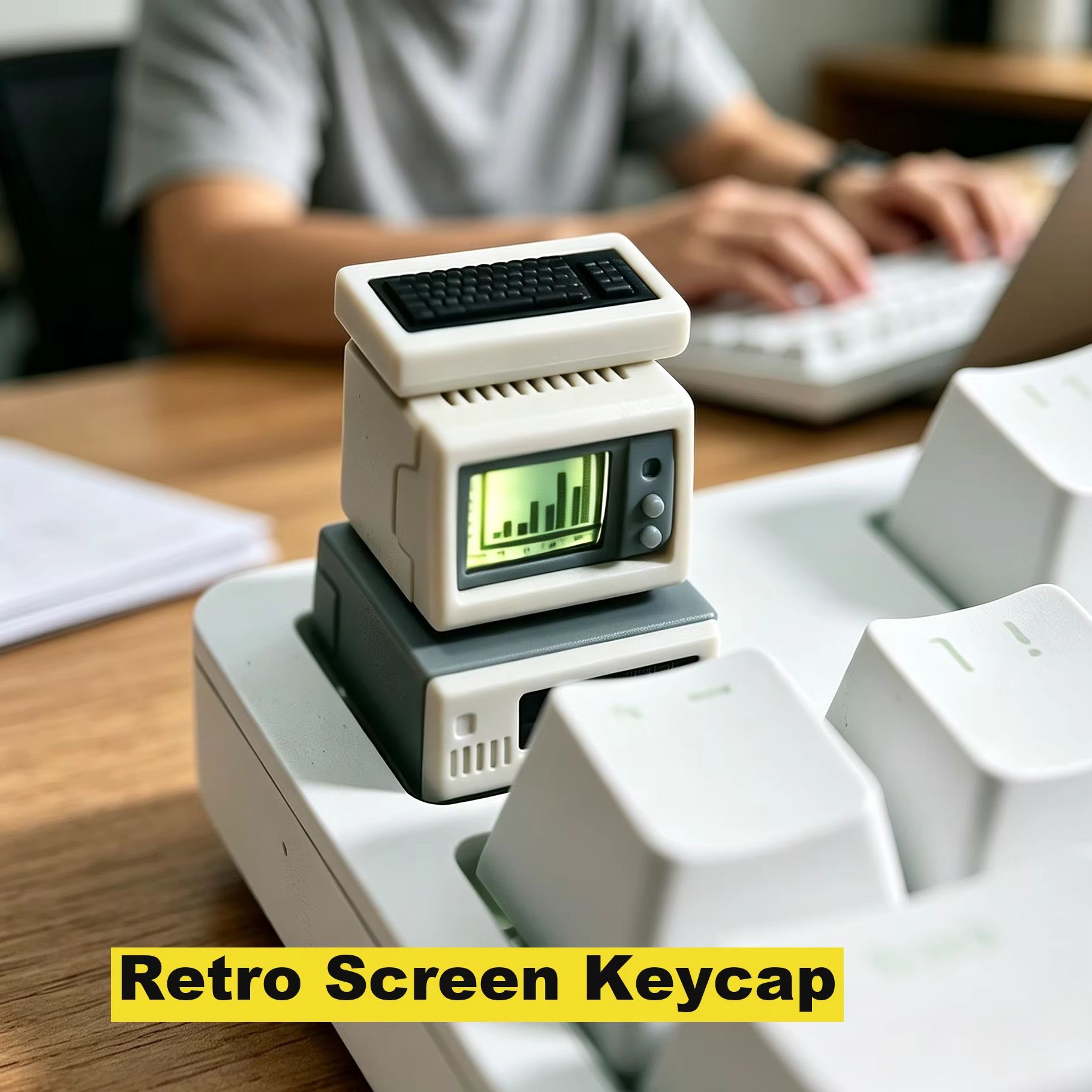Retro Computer Keycap Backlit  - Retro Gaming Unit recension och pris
