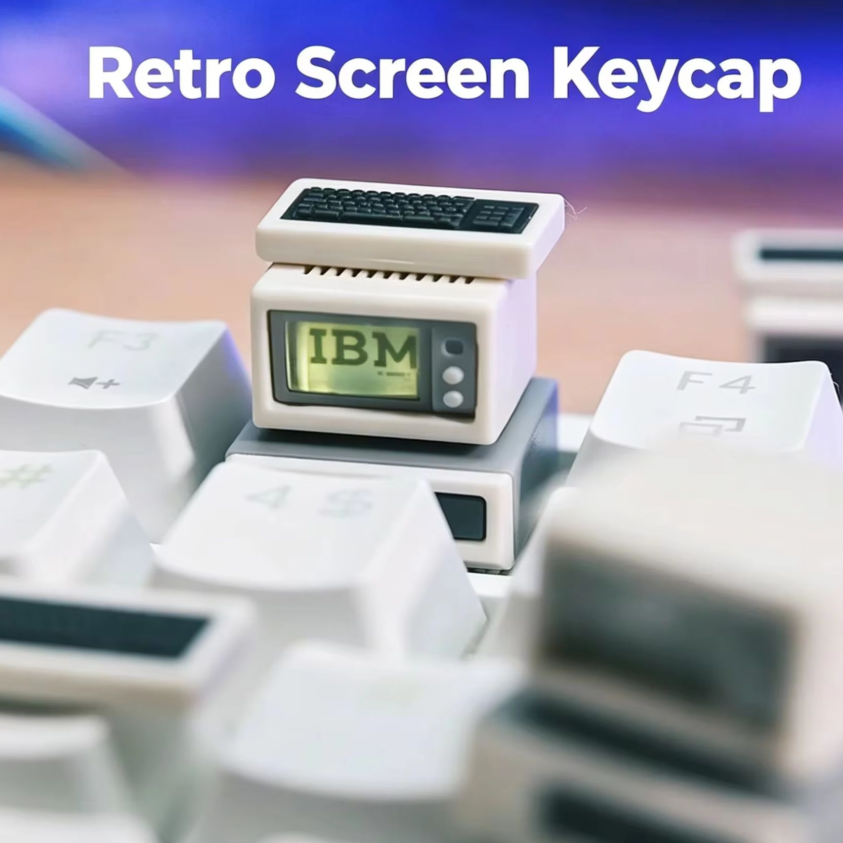 Retro Computer Keycap Backlit  - Retro Gaming Unit recension och pris