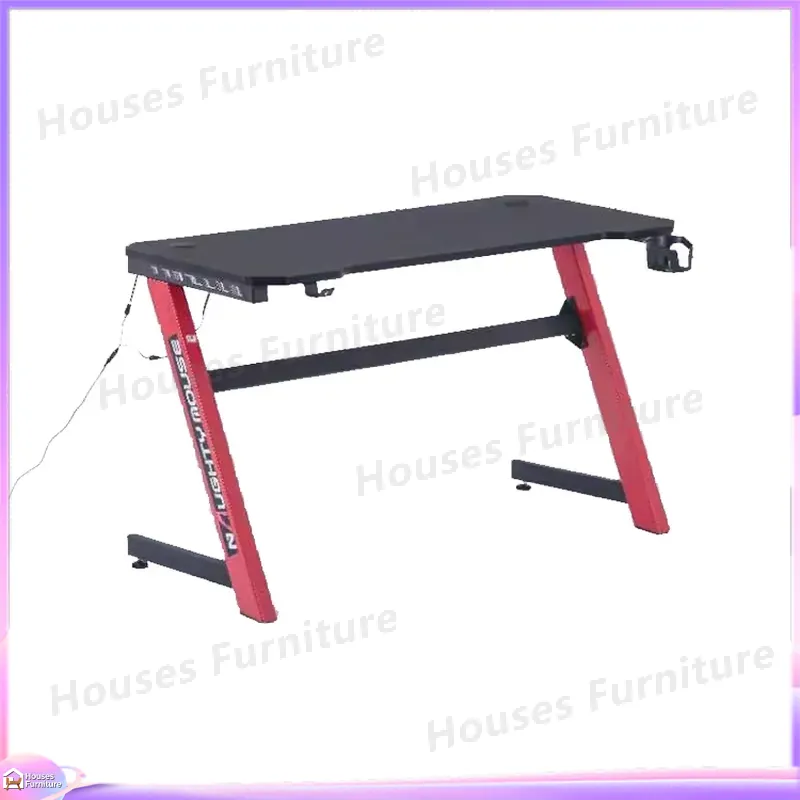 90cm Gaming Desk with Casters  - Retro Gaming Desk Setup recension och pris