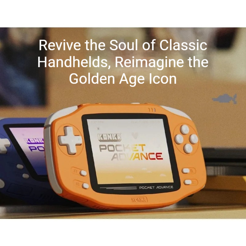 AYANEO KONKR Pocket Advance Re - Retro Gaming Device recension och pris