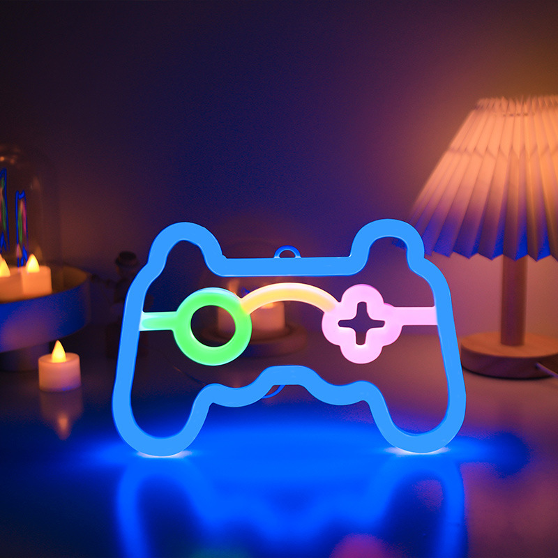Gamer Neon Sign Lights,Gamer C - Retro Gaming Projector recension och pris
