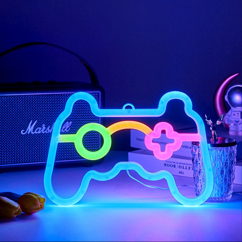 Gamer Neon Sign Lights,Gamer C - Retro Gaming Projector recension och pris