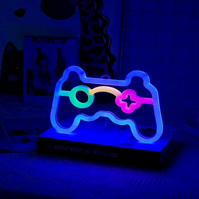 Gamer Neon Sign Lights,Gamer C - Retro Gaming Projector recension och pris