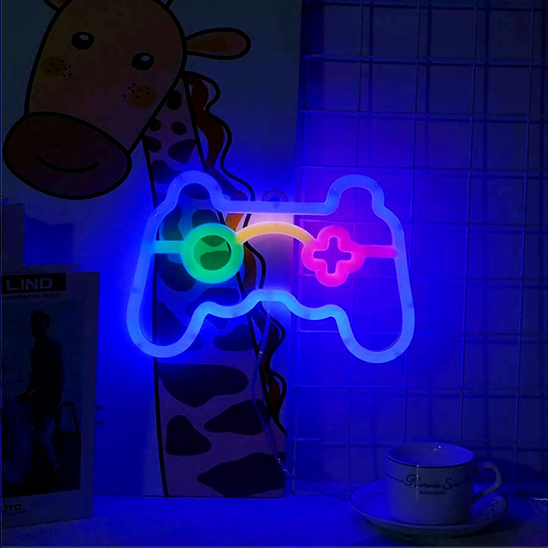 Gamer Neon Sign Lights,Gamer C - Retro Gaming Projector recension och pris