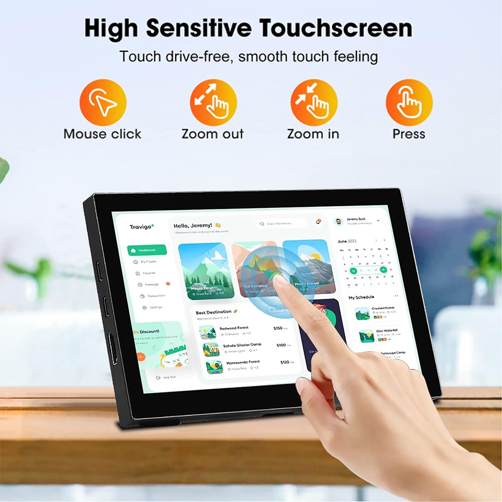 Touchscreen Small Monitor 7-In - Retro Gaming Monitor recension och pris